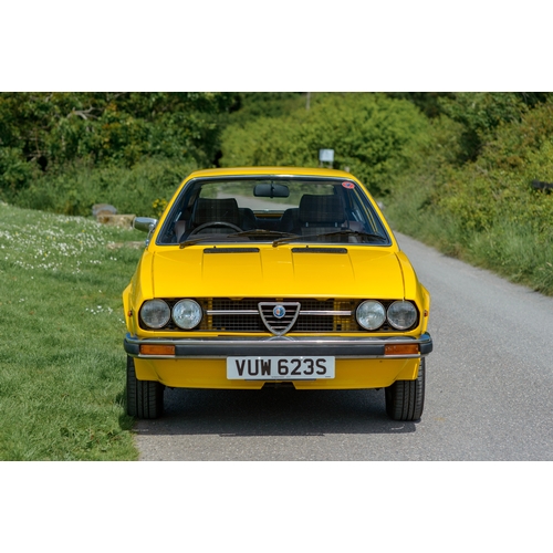 402 - 1978 Alfa Romeo Alfasud Sprint           Registration Number: VUW 6235Chassis Number: TBARecorded Mi... 