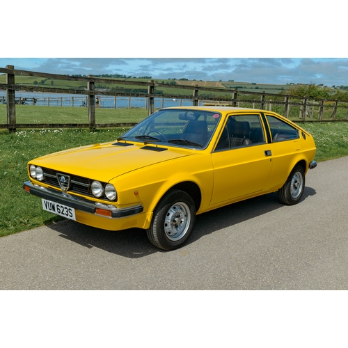 402 - 1978 Alfa Romeo Alfasud Sprint           Registration Number: VUW 6235Chassis Number: TBARecorded Mi... 