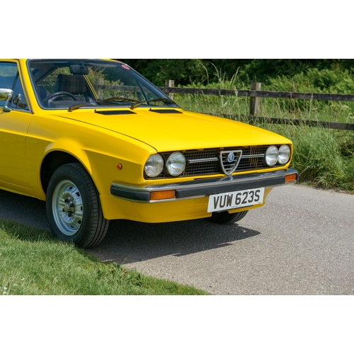 402 - 1978 Alfa Romeo Alfasud Sprint           Registration Number: VUW 6235Chassis Number: TBARecorded Mi... 