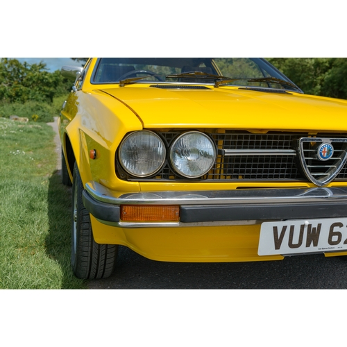 402 - 1978 Alfa Romeo Alfasud Sprint           Registration Number: VUW 6235Chassis Number: TBARecorded Mi... 