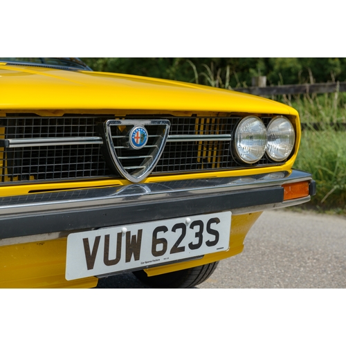 402 - 1978 Alfa Romeo Alfasud Sprint           Registration Number: VUW 6235Chassis Number: TBARecorded Mi... 