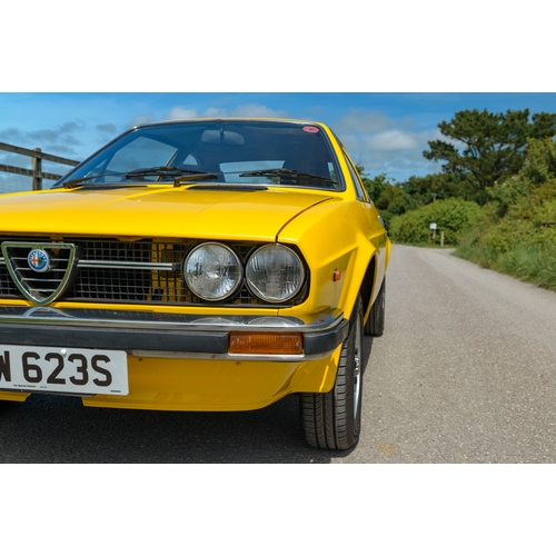 402 - 1978 Alfa Romeo Alfasud Sprint           Registration Number: VUW 6235Chassis Number: TBARecorded Mi... 