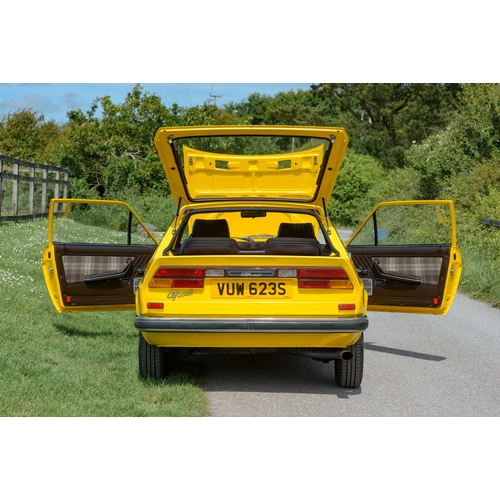 402 - 1978 Alfa Romeo Alfasud Sprint           Registration Number: VUW 6235Chassis Number: TBARecorded Mi... 