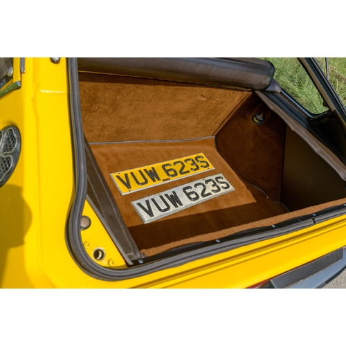 402 - 1978 Alfa Romeo Alfasud Sprint           Registration Number: VUW 6235Chassis Number: TBARecorded Mi... 