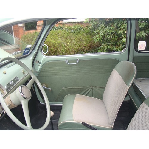 401 - 1958 Fiat 600                               Registration Number: 761 UYKChassis Number: 100*436674Re... 
