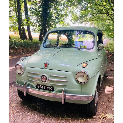 401 - 1958 Fiat 600                               Registration Number: 761 UYKChassis Number: 100*436674Re... 