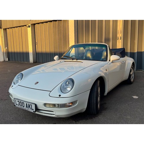 428 - 1996 Porsche 911 Carrera Cabriolet (993)        Registration Number: L300 AKLChassis Number: TBAReco... 