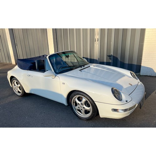 428 - 1996 Porsche 911 Carrera Cabriolet (993)        Registration Number: L300 AKLChassis Number: TBAReco... 