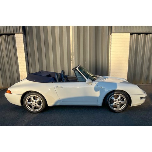 428 - 1996 Porsche 911 Carrera Cabriolet (993)        Registration Number: L300 AKLChassis Number: TBAReco... 