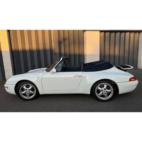 428 - 1996 Porsche 911 Carrera Cabriolet (993)        Registration Number: L300 AKLChassis Number: TBAReco... 