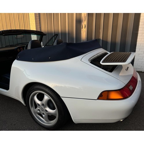 428 - 1996 Porsche 911 Carrera Cabriolet (993)        Registration Number: L300 AKLChassis Number: TBAReco... 