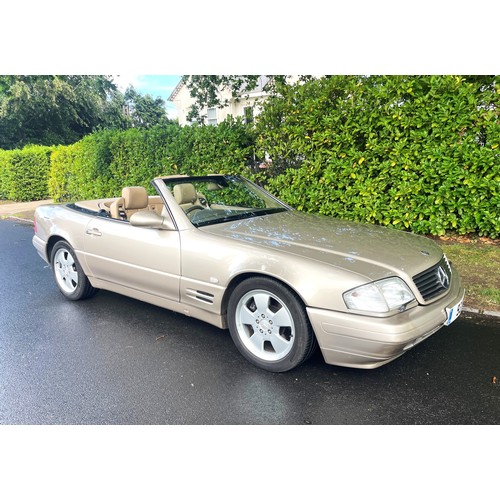 431A - 2000 Mercedes-Benz SL320Registration Number: W196 ECSChassis Number: WDB1290642F196003Recorded Milea... 