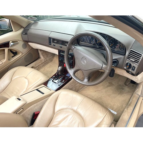 431A - 2000 Mercedes-Benz SL320Registration Number: W196 ECSChassis Number: WDB1290642F196003Recorded Milea... 