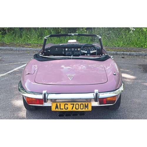 124 - 1974 Jaguar E-Type Series III Roadster                                 Registration Number: ALG 700M... 