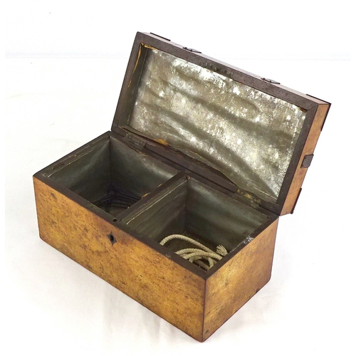 194 - A 19th Century Tea caddy.