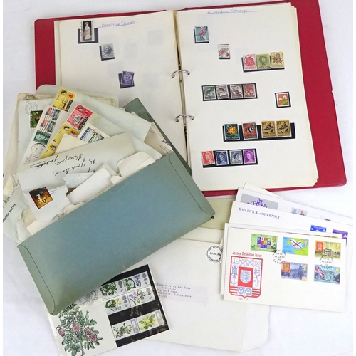 331 - A collection of postage stamps