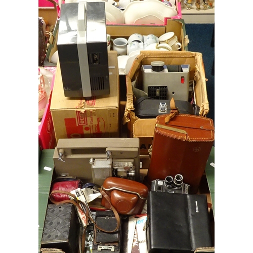 172 - Collection of Cine equipment incl Bolex Paillard camera, projectors etc.