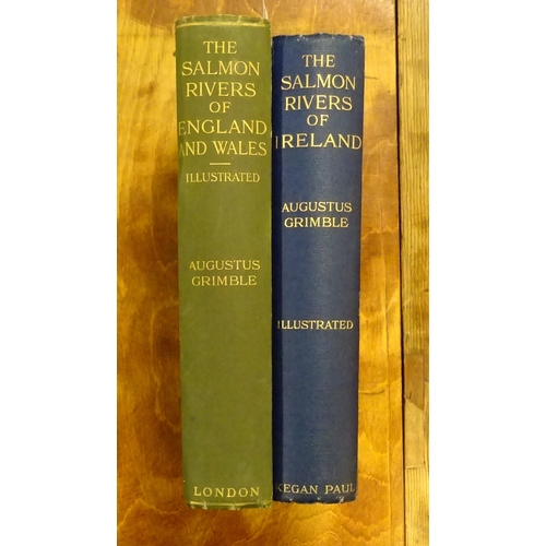 262 - Two books, The salmon rivers of England & Wales and The salmon rivers of Ireland.