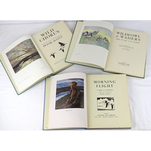 271 - Three books, Ornithology interest. Wild chorus, Morning flight and Wildfowl & waders.