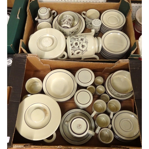 377 - A quantity of Hornsea Corn Rose  dinnerware. (2)