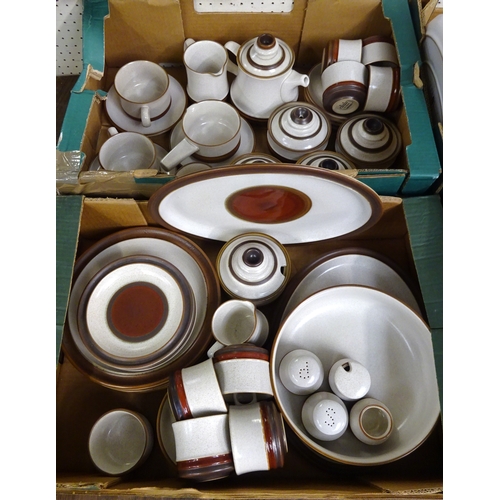 381 - A quantity of Denby Potters Wheel dinnerware. (2)