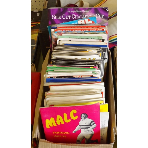33 - A Collection of Rugby League programs mainly 1970s-1980s.