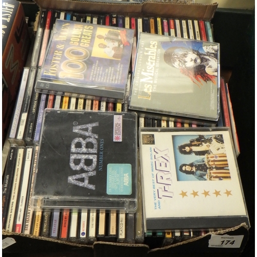 174 - Box CDs