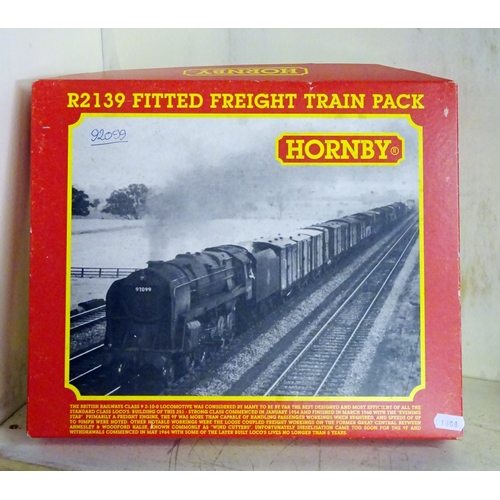 1 - OO Gauge Hornby freight train pack.