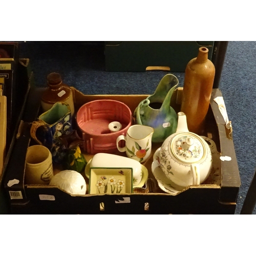 117 - A large quantity of misc ceramics to include Royal Doulton, Ringtons, Spode etc.