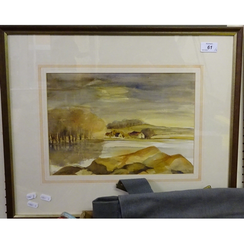 61 - Helen Bradley Fine Art Trade Guild print, signed in pencil lower right; Thirlmere, Lake District wat... 