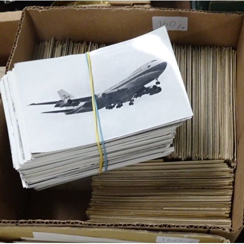 160 - Four boxes of postcards