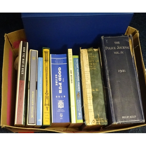 188 - Three boxes of various books to include Art, Architecture, Antiquarian etc (3).