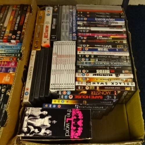 50 - A large quantity of various dvds (3).