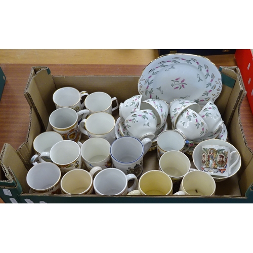 180 - New Chelsea teaware; royal commemoratives.