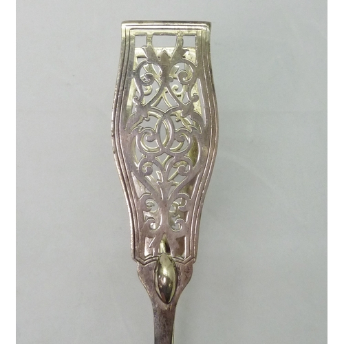 336 - A silver asparagus tongs, Sheffield 1907.  210mm long / 115gr