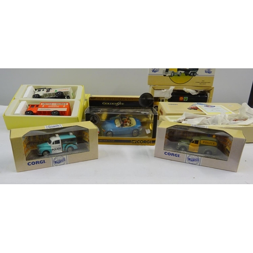 99 - A collection of boxed Corgi vehicles to include Tour De France set, United Dairies etc (7).
