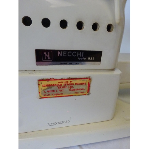 14 - A Necchi Italian sewing machine - no cable.