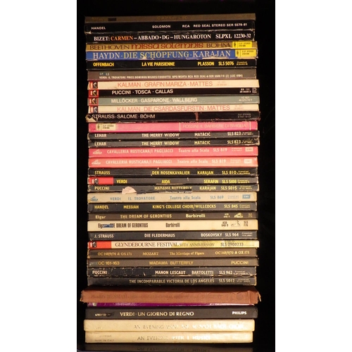 17 - A large quantity of mainly classical lp box sets approx 60, (2).