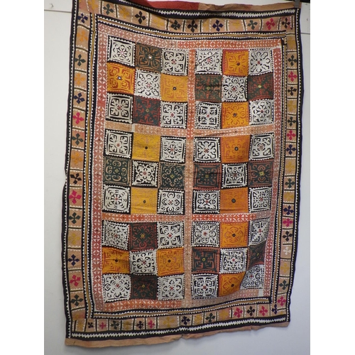 22 - Various patchwork quilts and panels