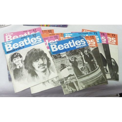 346 - A The Beatles / post-Beatles interest collection incl a Parlophone UK stereo pressing of Magical Mys... 