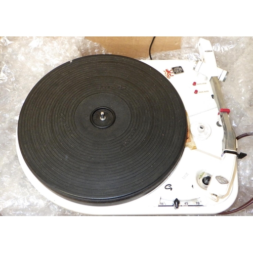 35 - A Garrard 1961 4HF turntable
we have a recent clip Seen in working order.