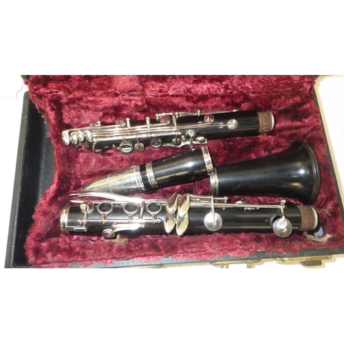 315 - A cased clarinet