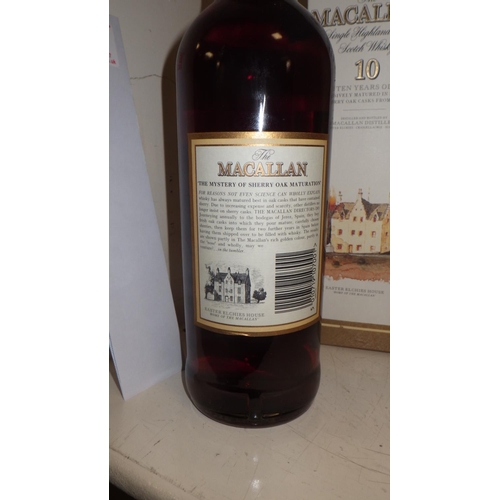 267 - MACALLAN 10 YEARS OLD SCOTCH WHISKY - SHERRY OAK (EARLY 2000'S)