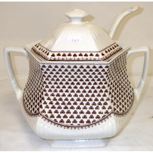 36 - A large qty of Adams Sharon dinner and tea ware together with a part Danish tea set etc (2).