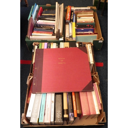 22 - Four boxes of misc books