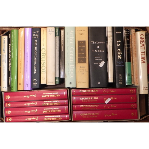 22 - Four boxes of misc books