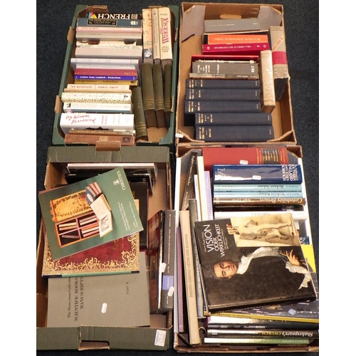 39 - Four boxes of misc books