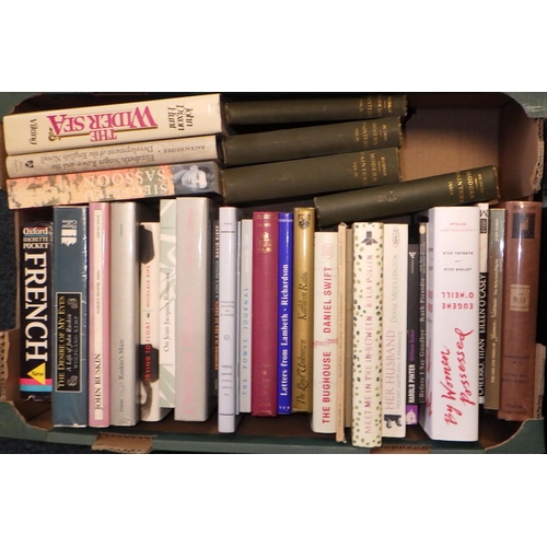39 - Four boxes of misc books