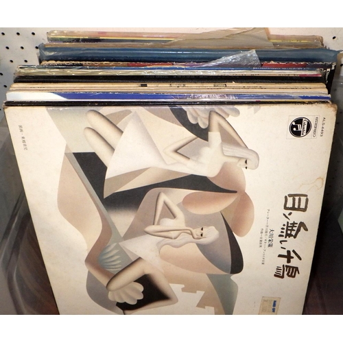 42 - A group of Japanese Lps