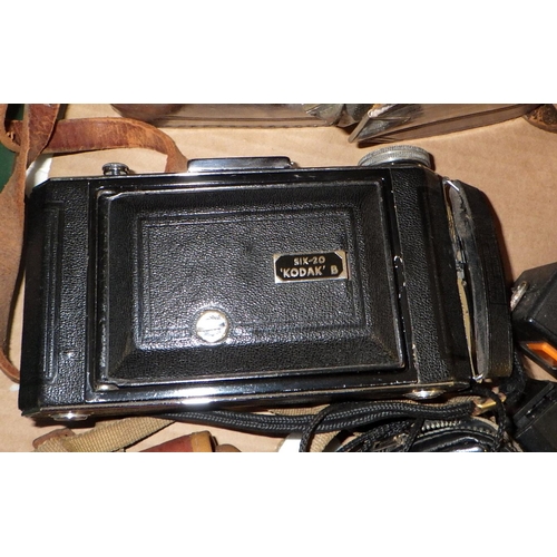 45 - A qty of misc cameras